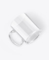 Clear Glass Mug Mockup