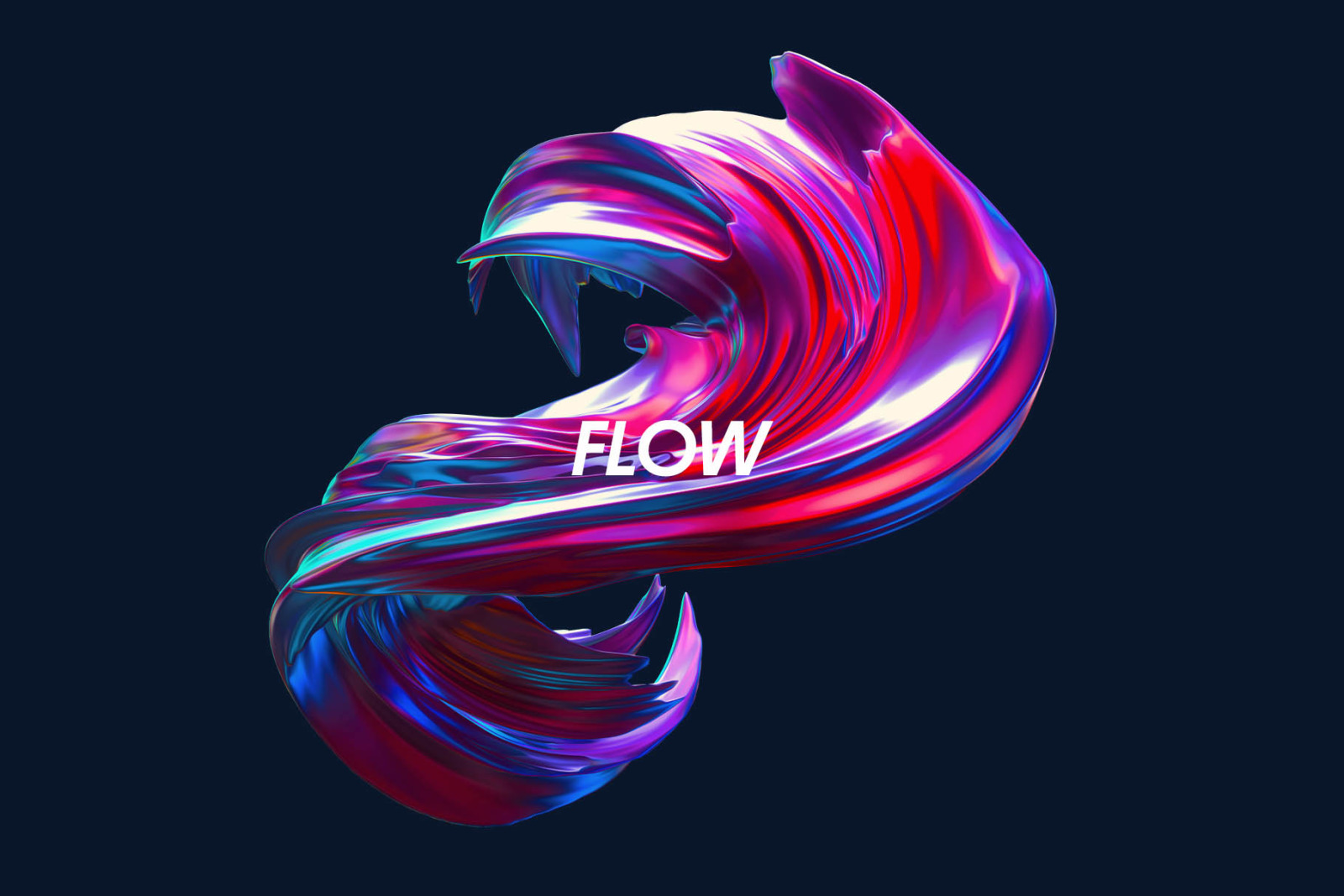 Flow: Cascading Shapes