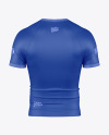 Men’s Compression T-Shirt Mockup - Back View