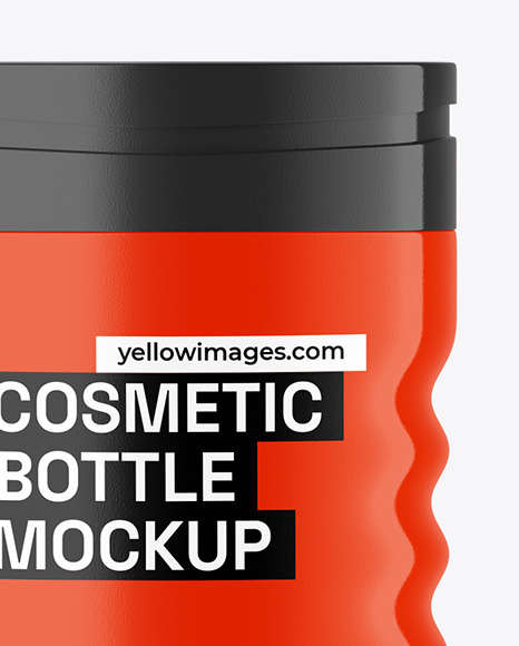 Glossy Cosmetic Bottle Mockup