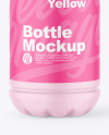 Matte Plastic Bottle Mockup