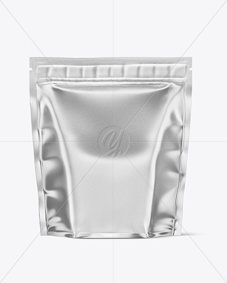 Metallic Stand-up Pouch Mockup