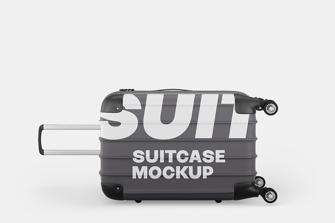 Travel Suitcase Mockup Set Travel Suitcase Mockup Set