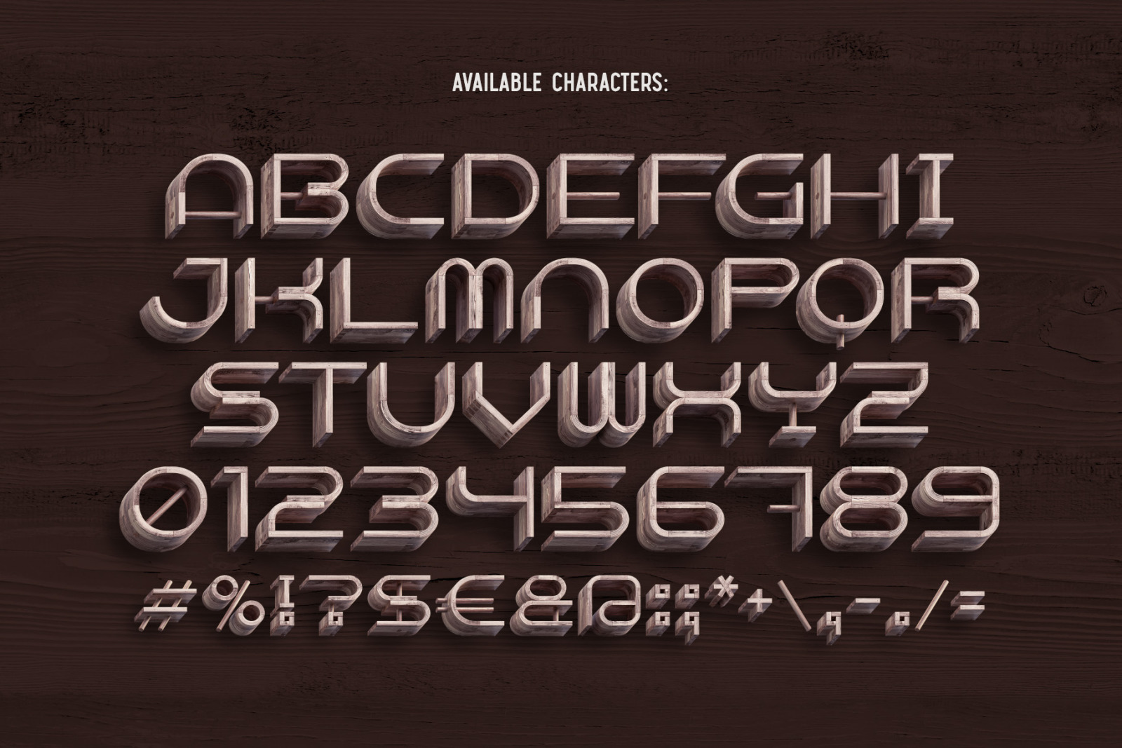 Wood Yard - Color Font Wood Yard - Color Font