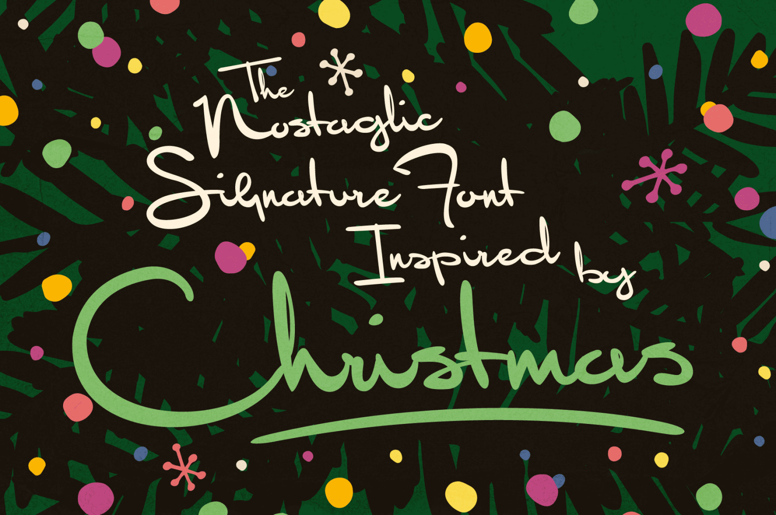 Sentimental Feeling - A Nostalgic Hand-written Christmas Font