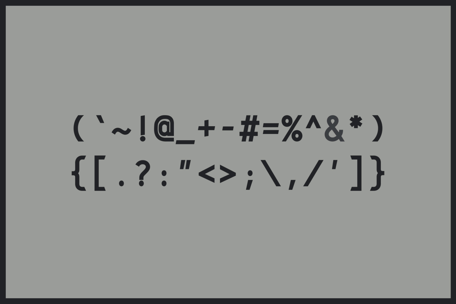 Rewind - Monospace Typeface Rewind - Monospace Typeface