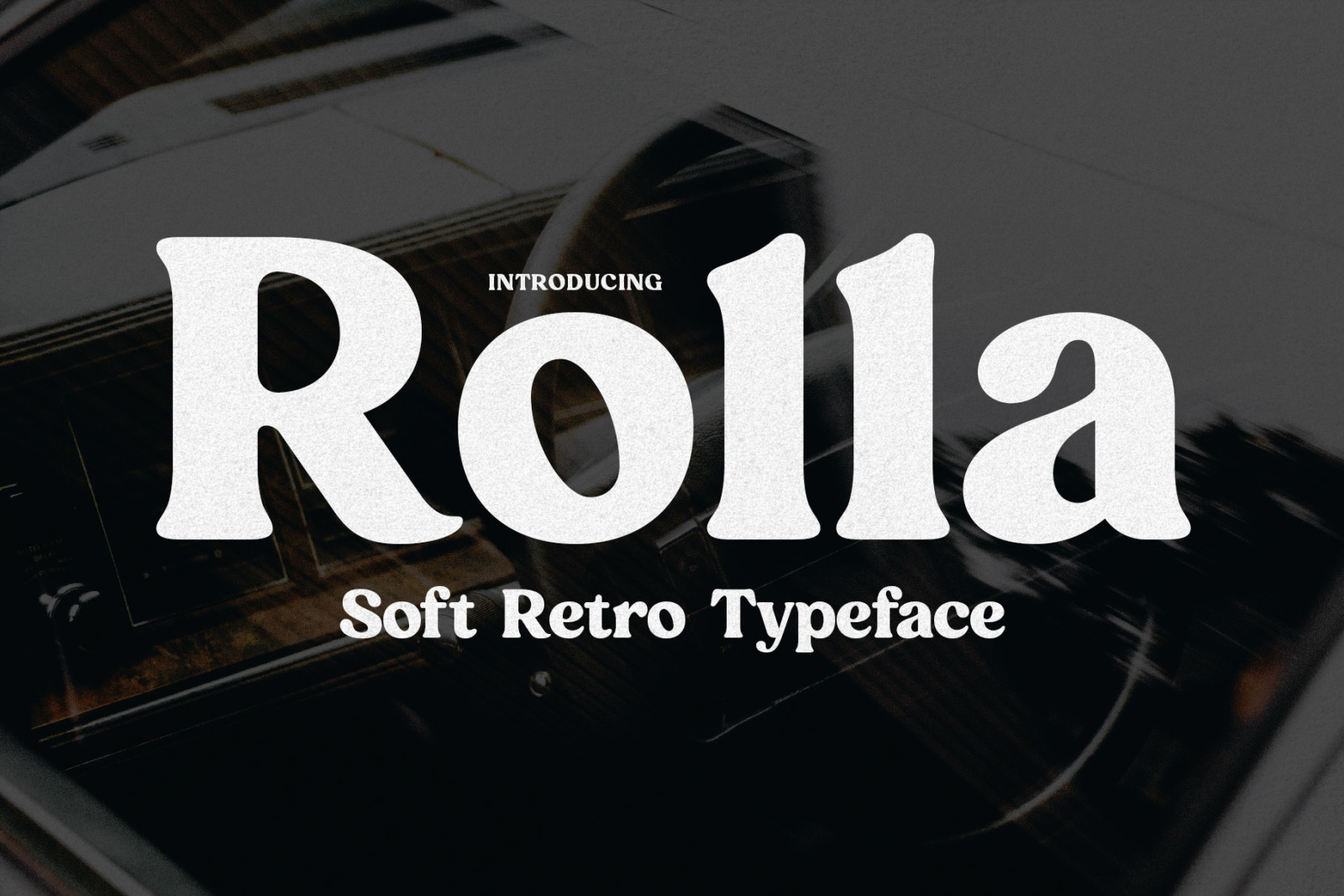 Rolla - Soft Vintage Typeface Rolla - Soft Vintage Typeface