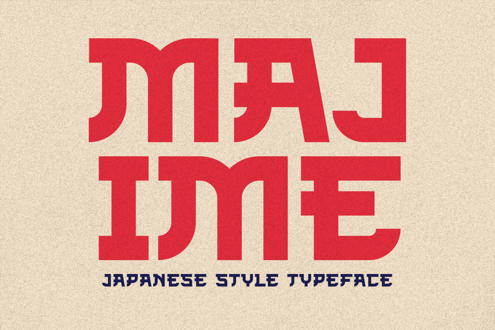 Majime - Japanese Typeface Majime - Japanese Typeface