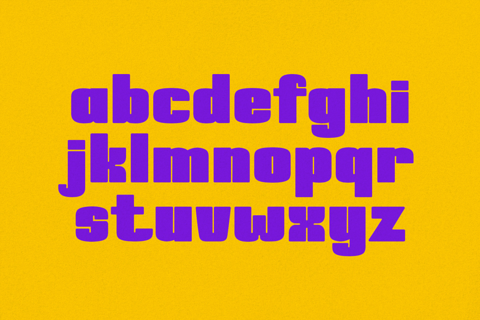 Tarragon - Chunky Typeface