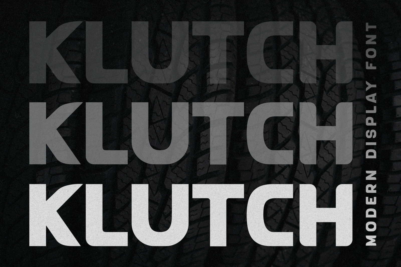 Klutch - Modern Display Font Klutch - Modern Display Font