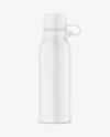 Glossy Sport Bottle Mockup