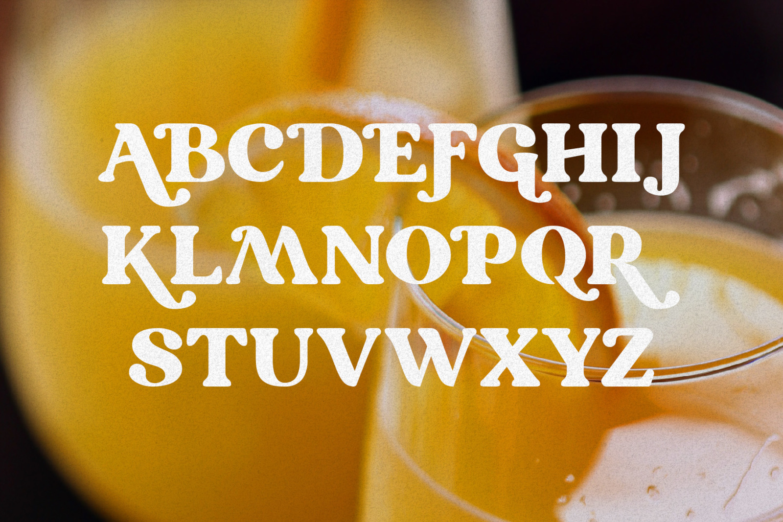 Mimosa - Modern Retro Typeface