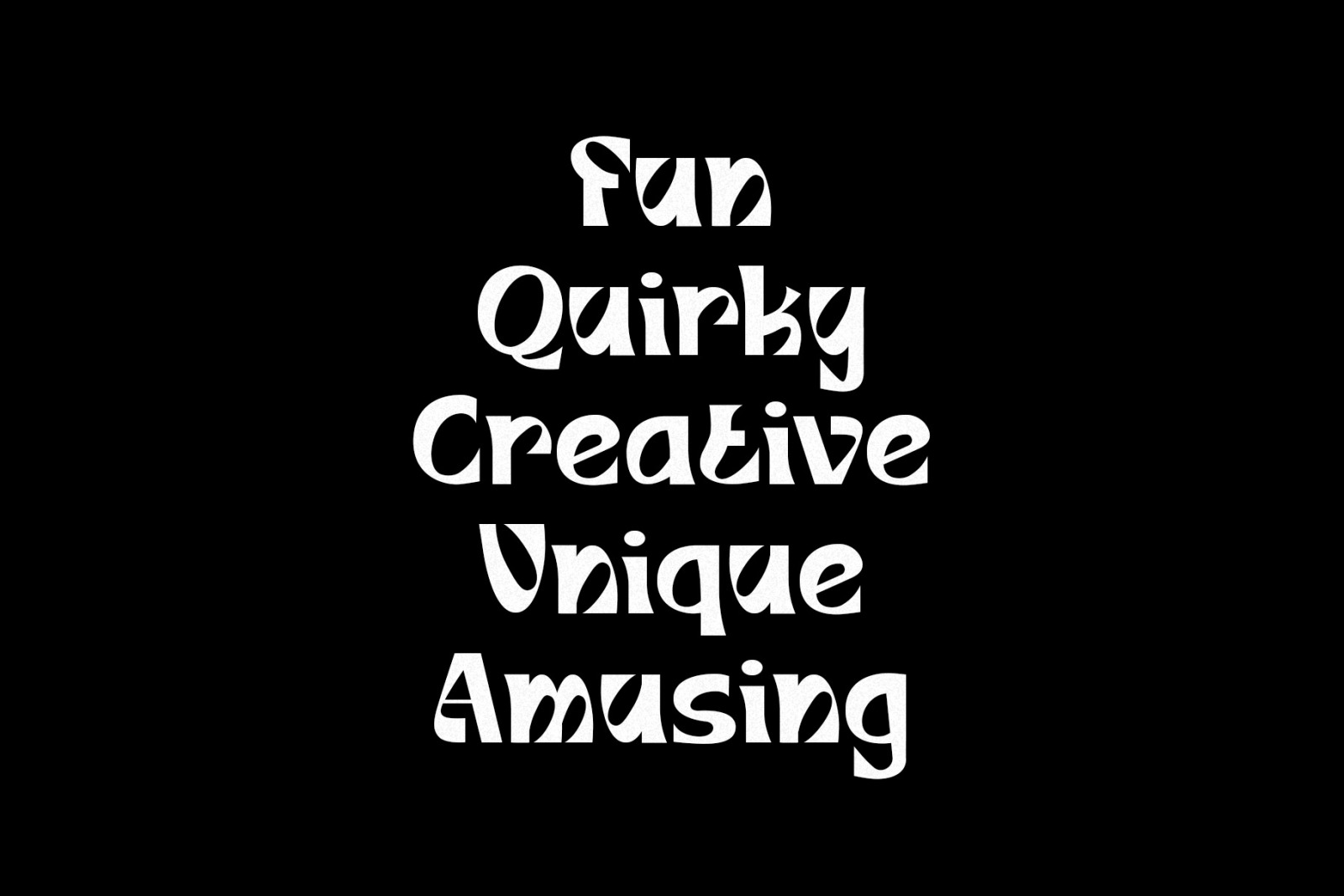 Nestor - Quirky Typeface Nestor - Quirky Typeface