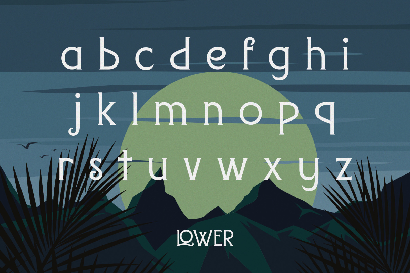 Genesis - Art Deco Typeface Genesis - Art Deco Typeface