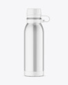 Metallic Sport Bottle Mockup