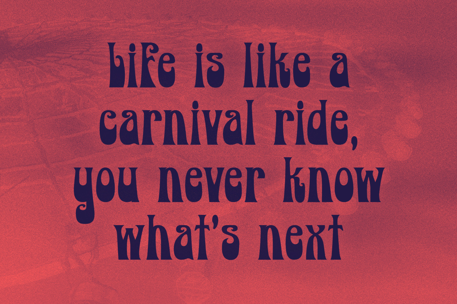 Wonderland - Psychedelic Typeface Wonderland - Psychedelic Typeface