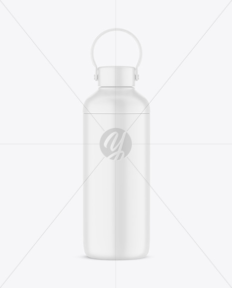 Matte Sport Bottle Mockup