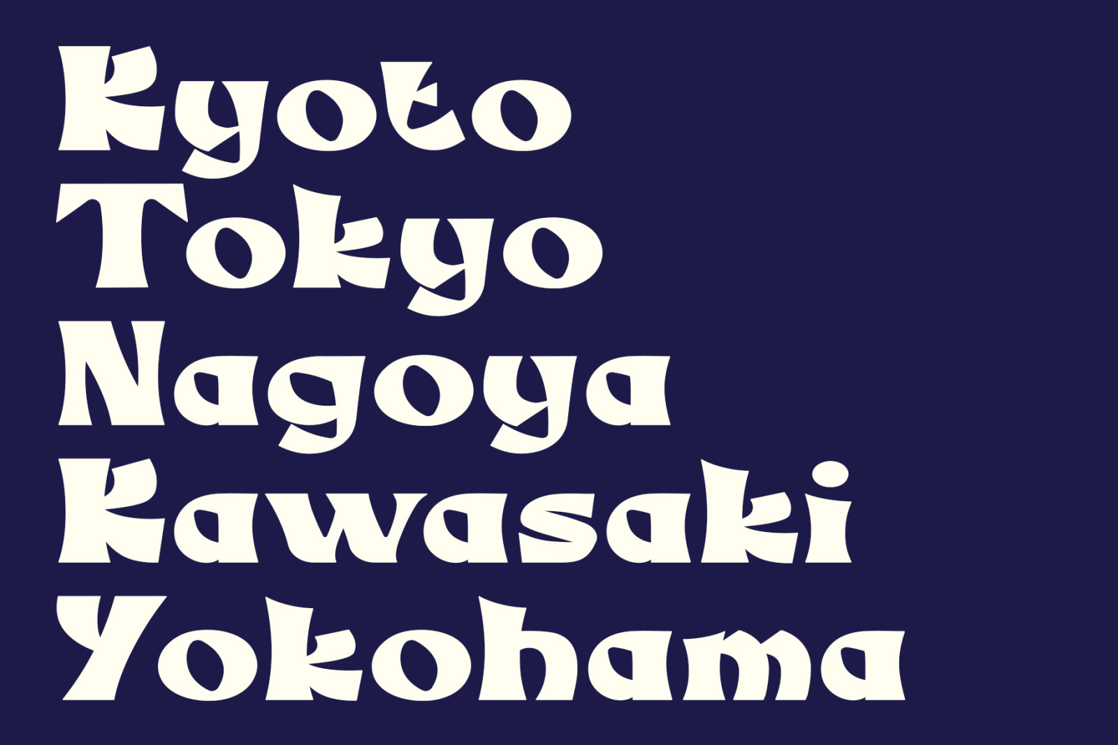 Windsor - Asia Inspired Typeface Windsor - Asia Inspired Typeface