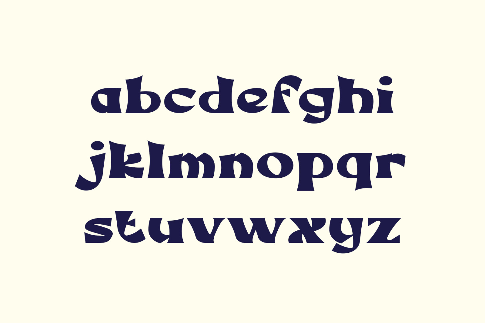 Windsor - Asia Inspired Typeface