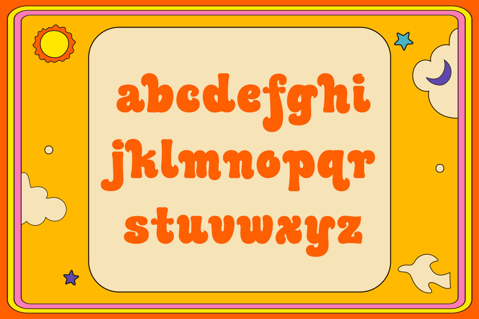 Kool Beans - Groovy Display Typeface Kool Beans - Groovy Display Typeface