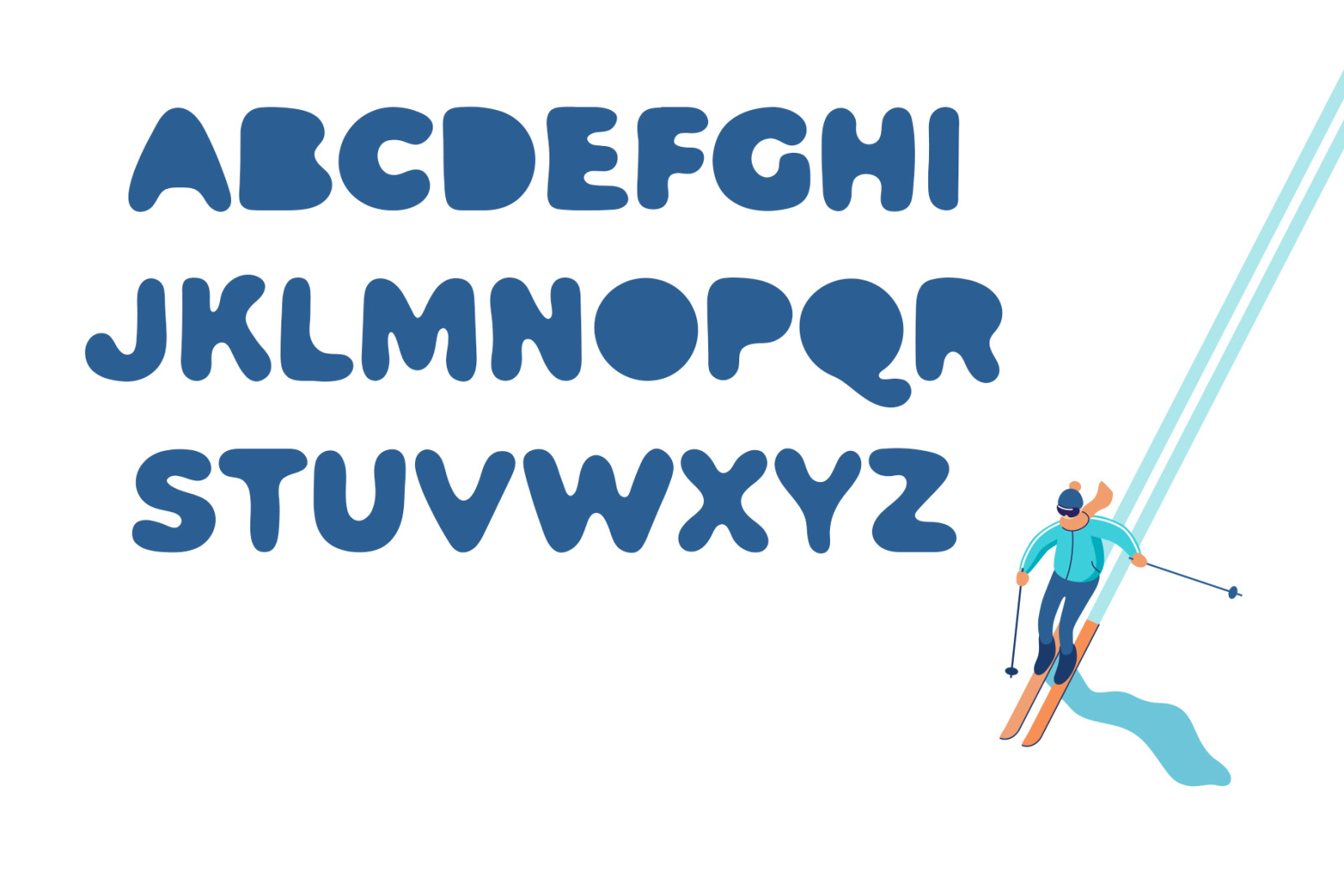 Funzi - Spilled Ink Typeface Funzi - Spilled Ink Typeface