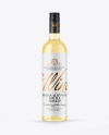 Clear Glass White Wine Bottle Mockup Clear Glass White Wine Bottle Mockup