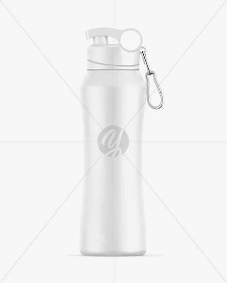 Matte Thermos Bottle Mockup