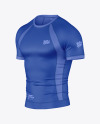 Men’s Compression T-Shirt Mockup - Half Side View