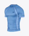 Men’s Compression T-Shirt Mockup - Half Side View