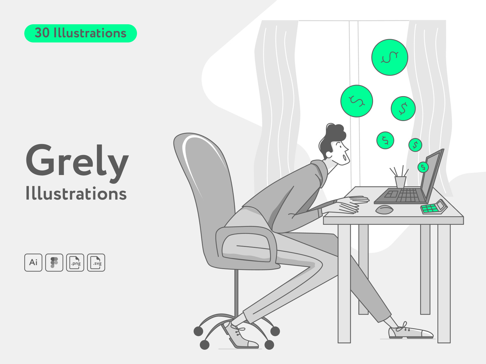 Grely Finance Illustrations Grely Finance Illustrations