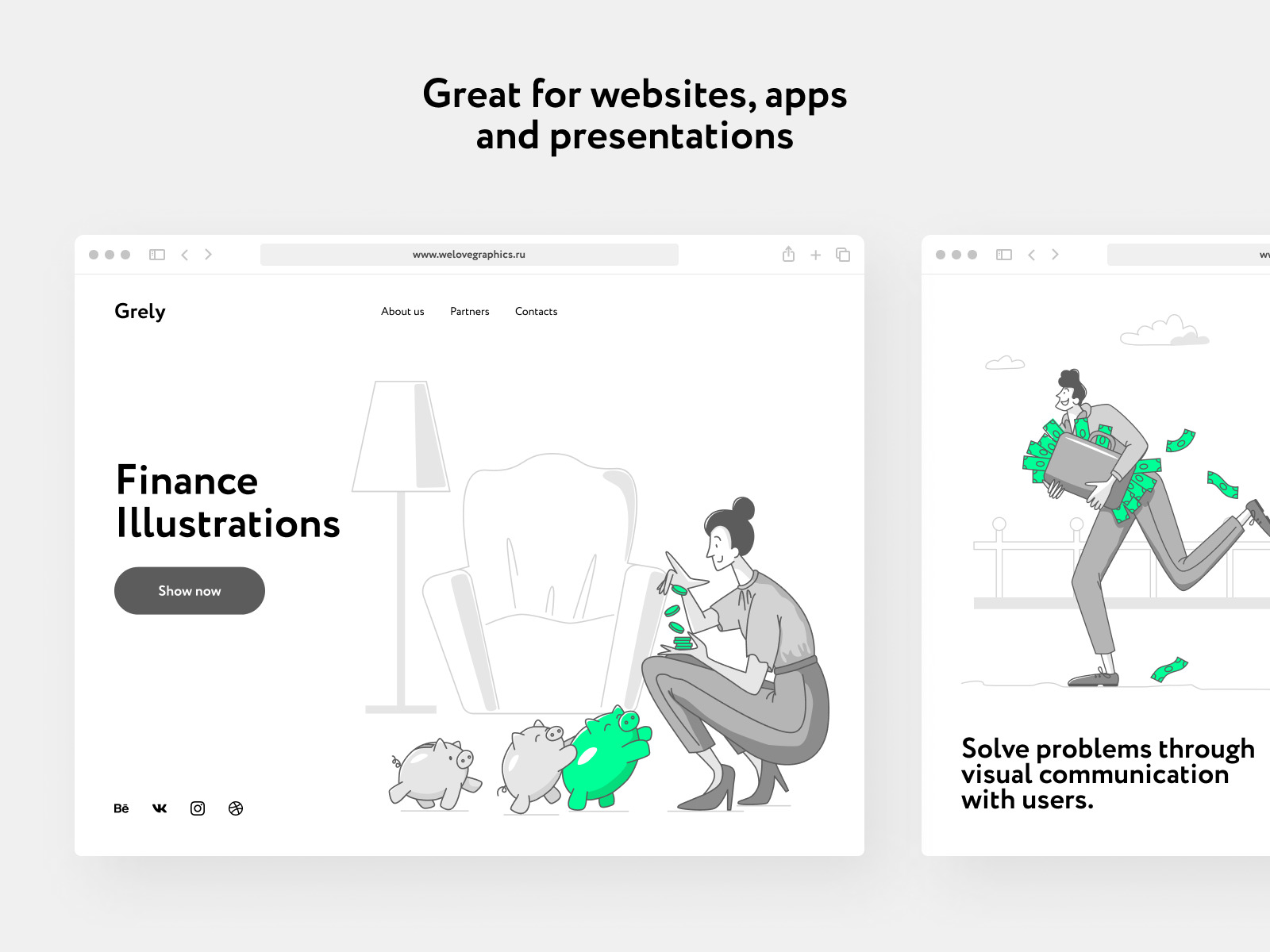 Grely Finance Illustrations Grely Finance Illustrations
