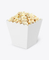 Kraft Popcorn Bag Mockup