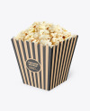 Kraft Popcorn Bag Mockup