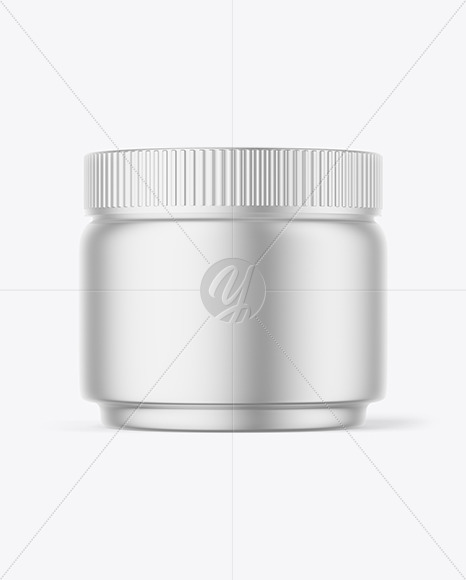 Metallic Jar Mockup