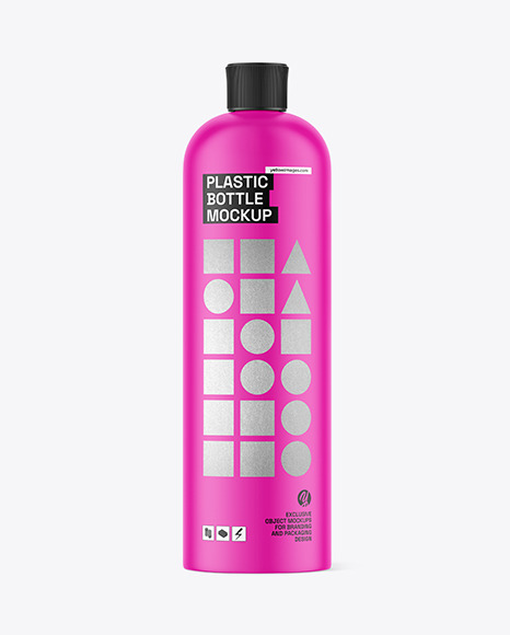 Plastic Bottle Mockup