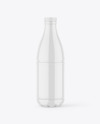 Glossy Plastic Bottle Mockup