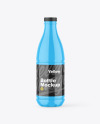 Glossy Plastic Bottle Mockup