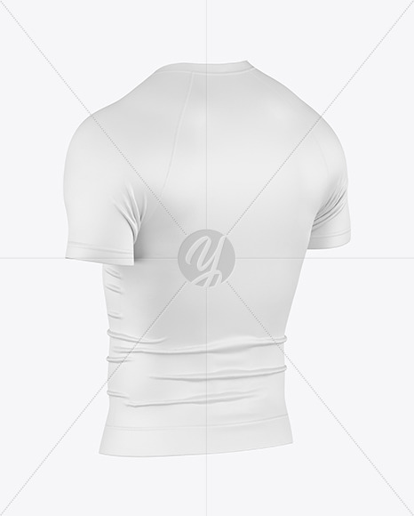 Men’s Compression T-Shirt Mockup