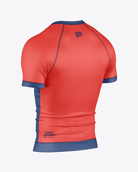 Men’s Compression T-Shirt Mockup