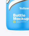 Matte Plastic Bottle Mockup