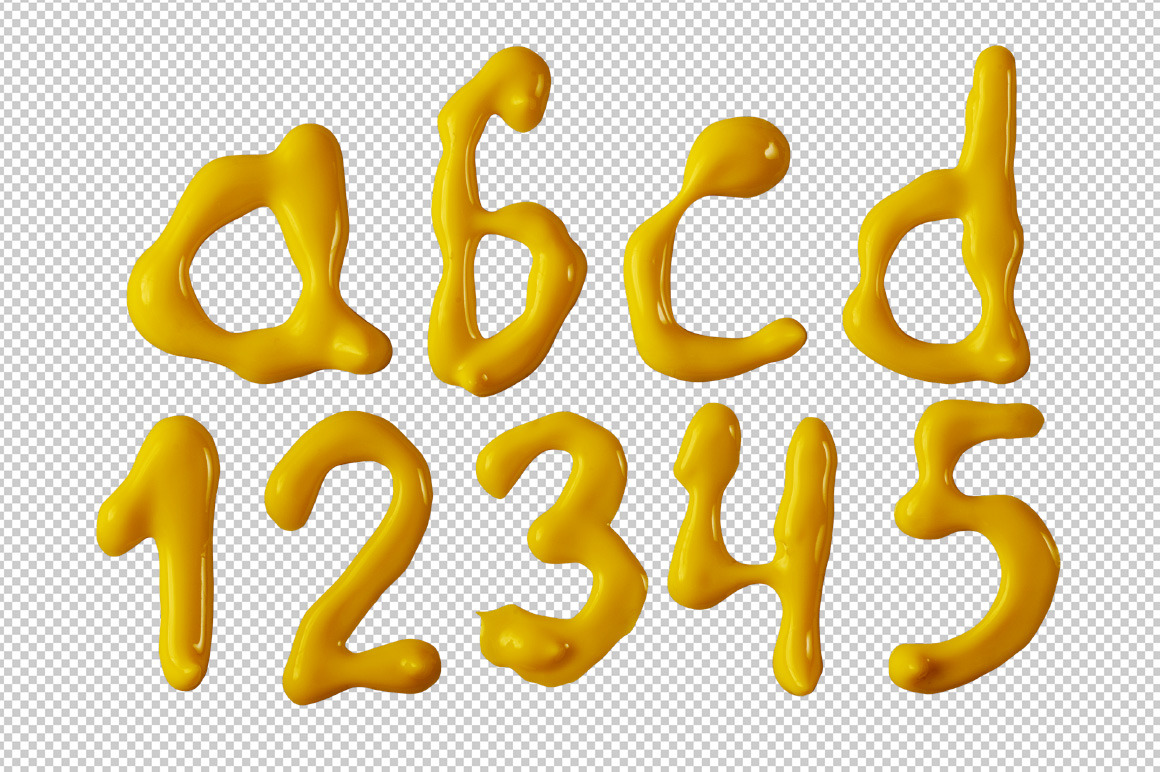 Oil Yellow Font