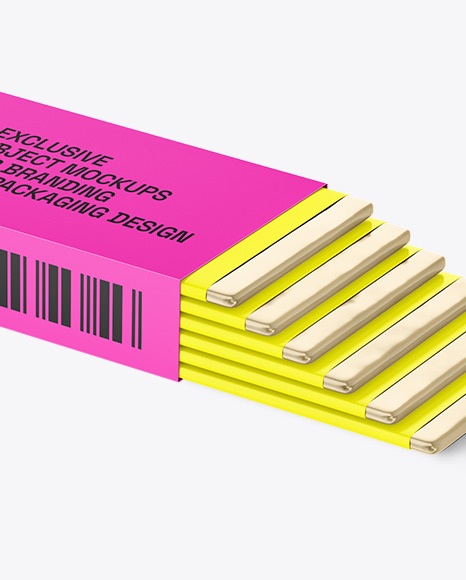 Chewing Gum Packaging Mockup