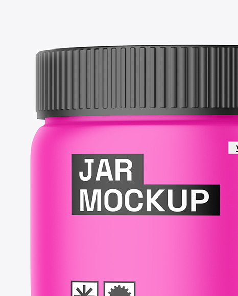 Matte Jar Mockup