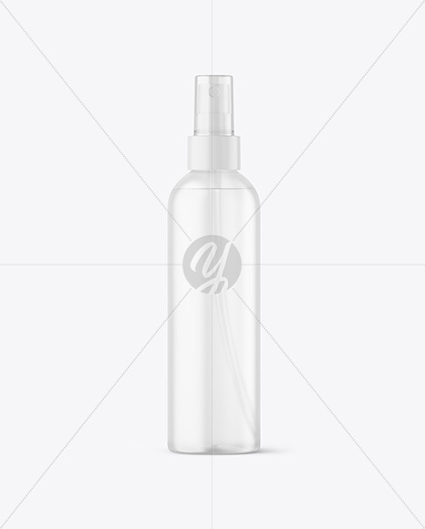 Frosted Spray Bottle Mockup