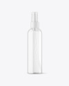 Clear Spray Bottle Mockup