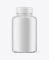 Metallized Plastic Jar Mockup