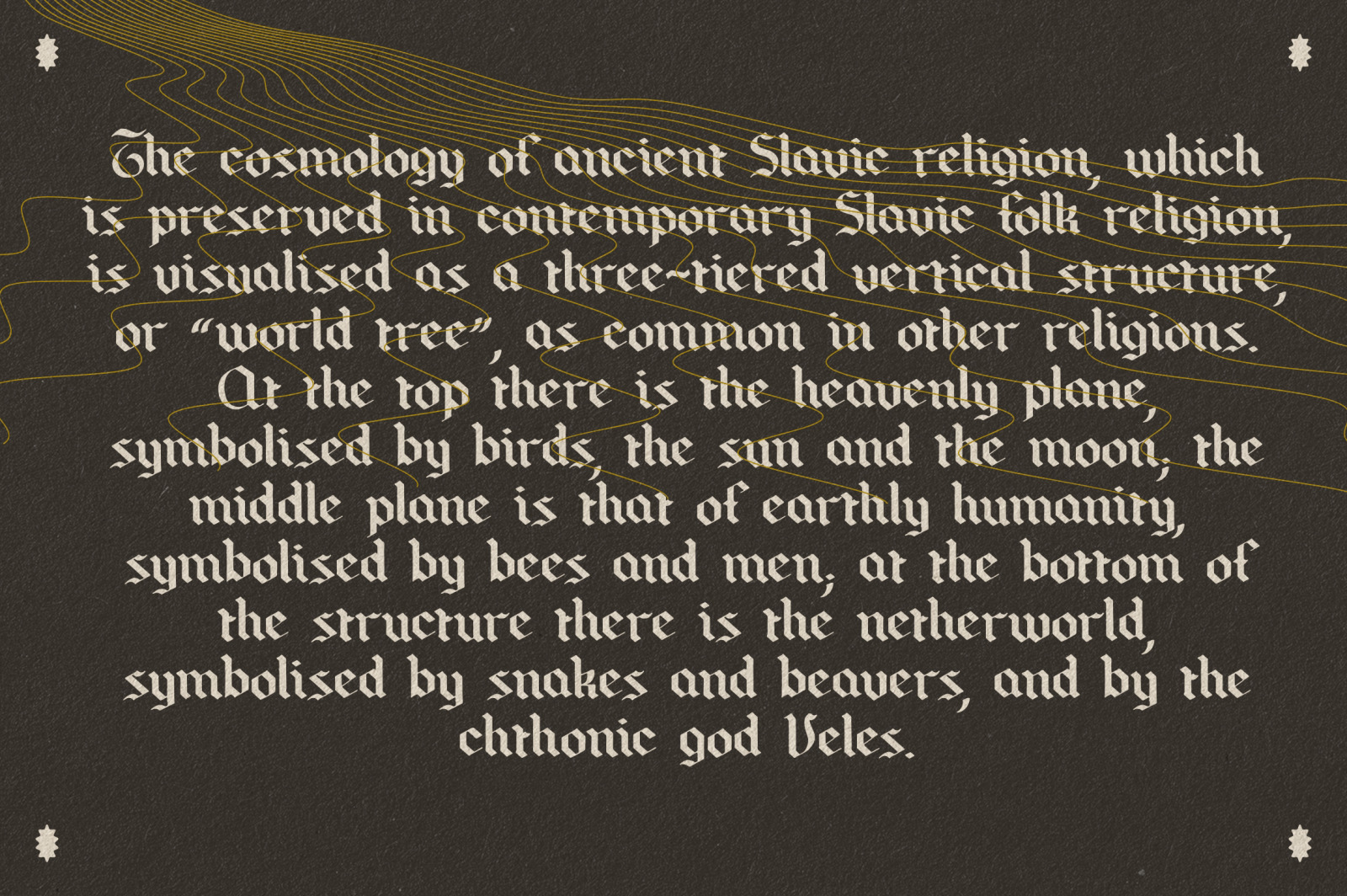 Blackwork - Rounded Blackletter Font Blackwork - Rounded Blackletter Font