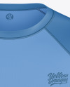 Raglan T-Shirt Mockup - Front View