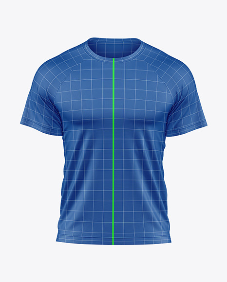 Raglan T-Shirt Mockup - Front View