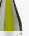 Green Glass White Wine Bottle Mockup Green Glass White Wine Bottle Mockup